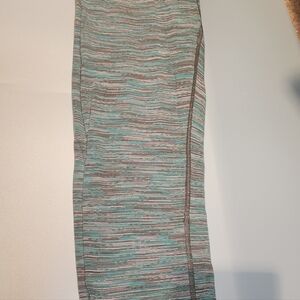 lululemon athletica Multicolor Striped Leggings Crop 8